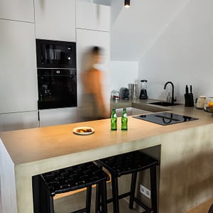 Algarve Living kitchen Lagoa best rental